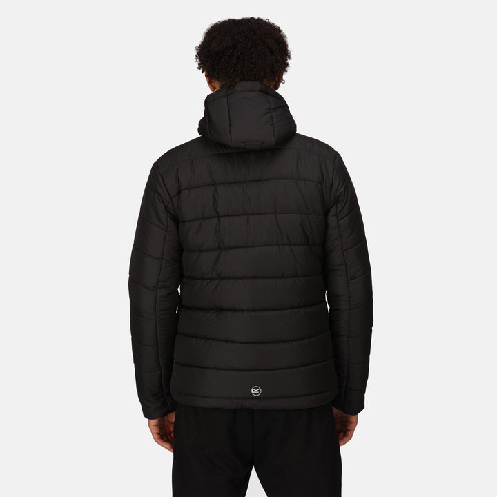 Regatta Professional Navigate Thermal Insulated Jacket Black/New Royal Model 2#colour_black-new-royal