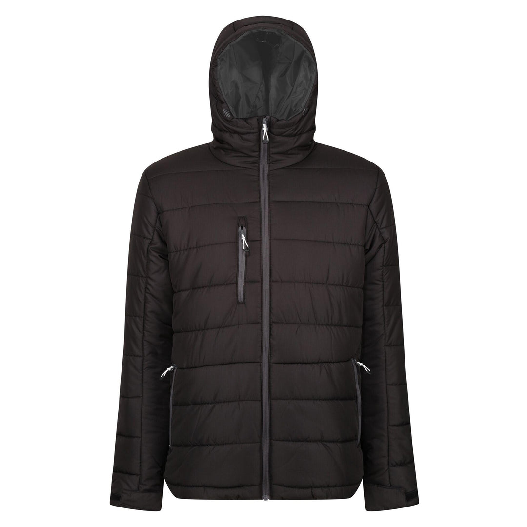 Regatta Professional Navigate Thermal Insulated Jacket Black/Seal Grey 1#colour_black-seal-grey