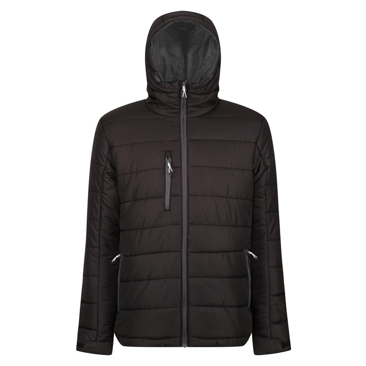 Regatta Professional Navigate Thermal Insulated Jacket Black/Seal Grey 1#colour_black-seal-grey