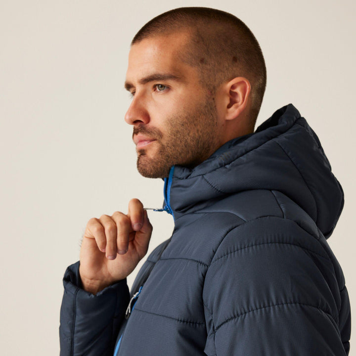 Regatta Professional Navigate Thermal Insulated Jacket Navy/French Blue Model 6#colour_navy-french-blue