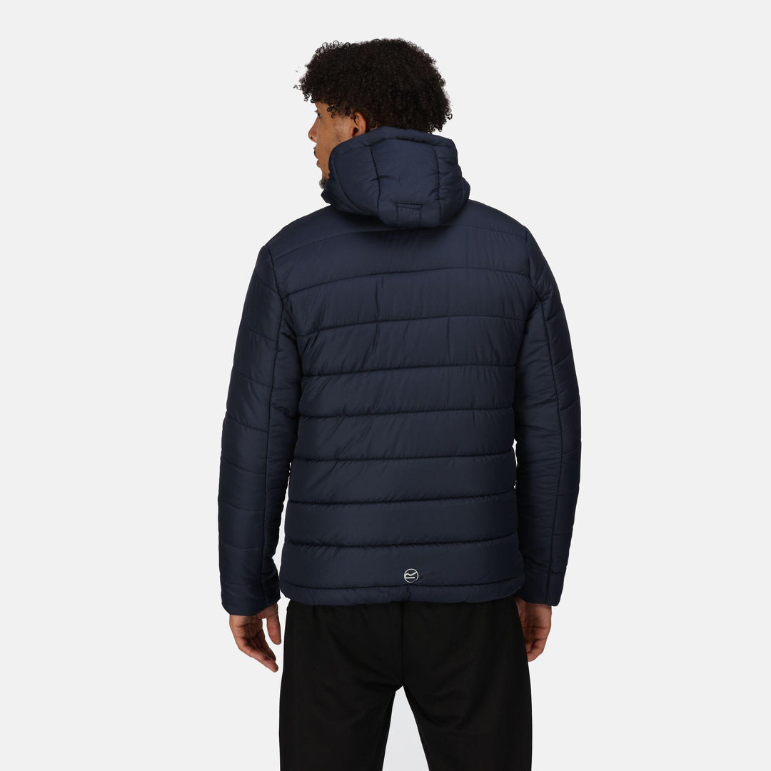 Regatta Professional Navigate Thermal Insulated Jacket Navy/Seal Grey Model 2#colour_navy-seal-grey