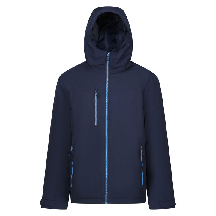 Regatta Professional Navigate Waterproof Insulated Jacket Navy/French Blue 1#colour_navy-french-blue