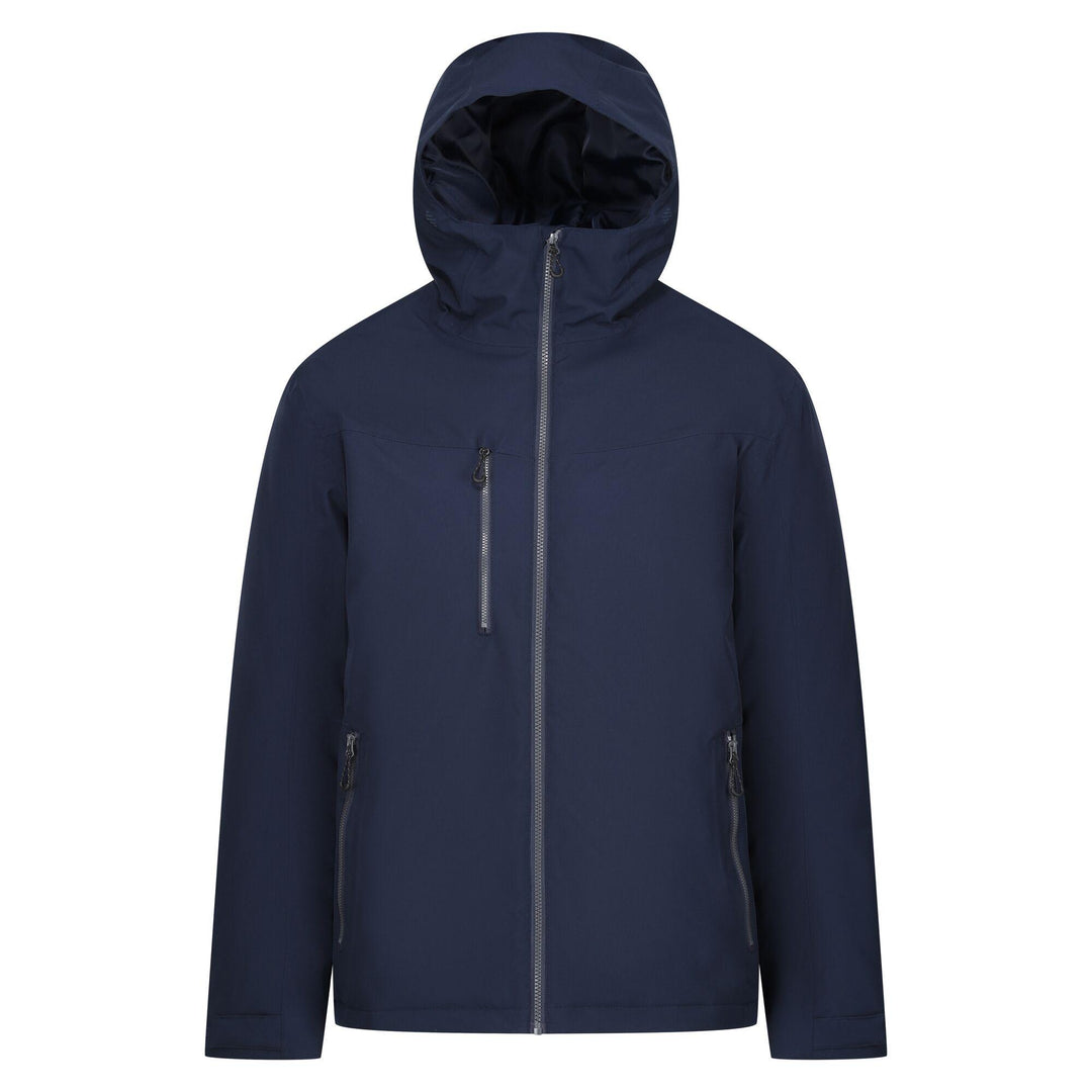 Regatta Professional Navigate Waterproof Insulated Jacket Navy/Seal Grey 1#colour_navy-seal-grey