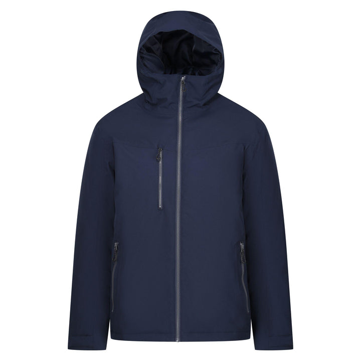 Regatta Professional Navigate Waterproof Insulated Jacket Navy/Seal Grey 1#colour_navy-seal-grey