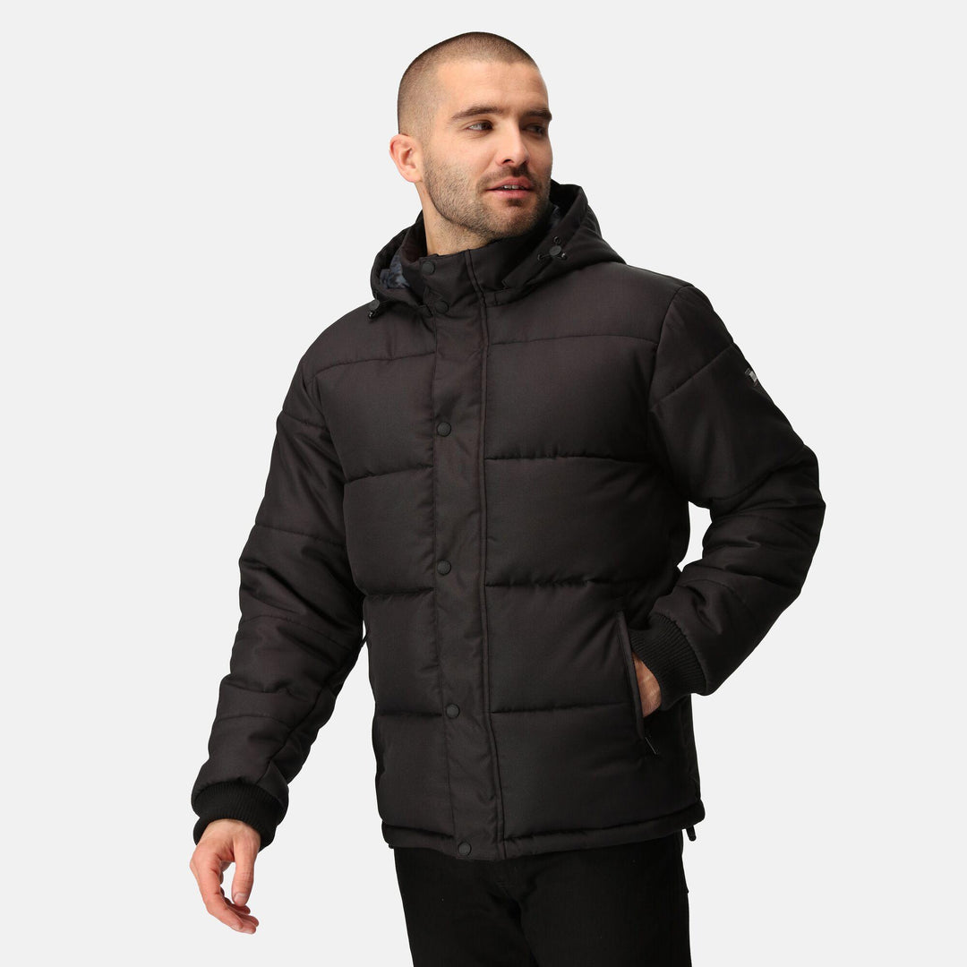 Regatta Professional Northdale Thermal Insulated Jacket Classic Blk Model 5#colour_classic-blk