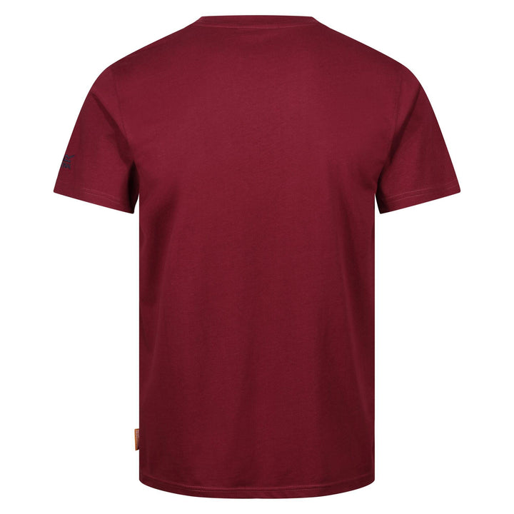 Regatta Professional Original Workwear T-Shirt Burgundy 2#colour_burgundy