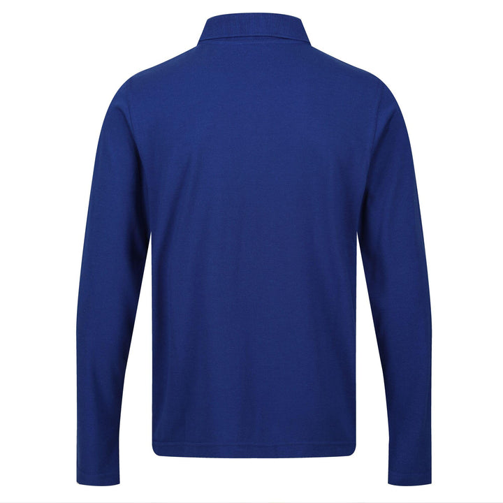 Regatta Professional Pro 65/35 Long Sleeve Polo Shirt New Royal 2#colour_new-royal