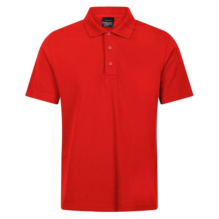 Regatta Professional Pro 65/35 Short Sleeve Polo Shirt Classic Red 1#colour_classic-red