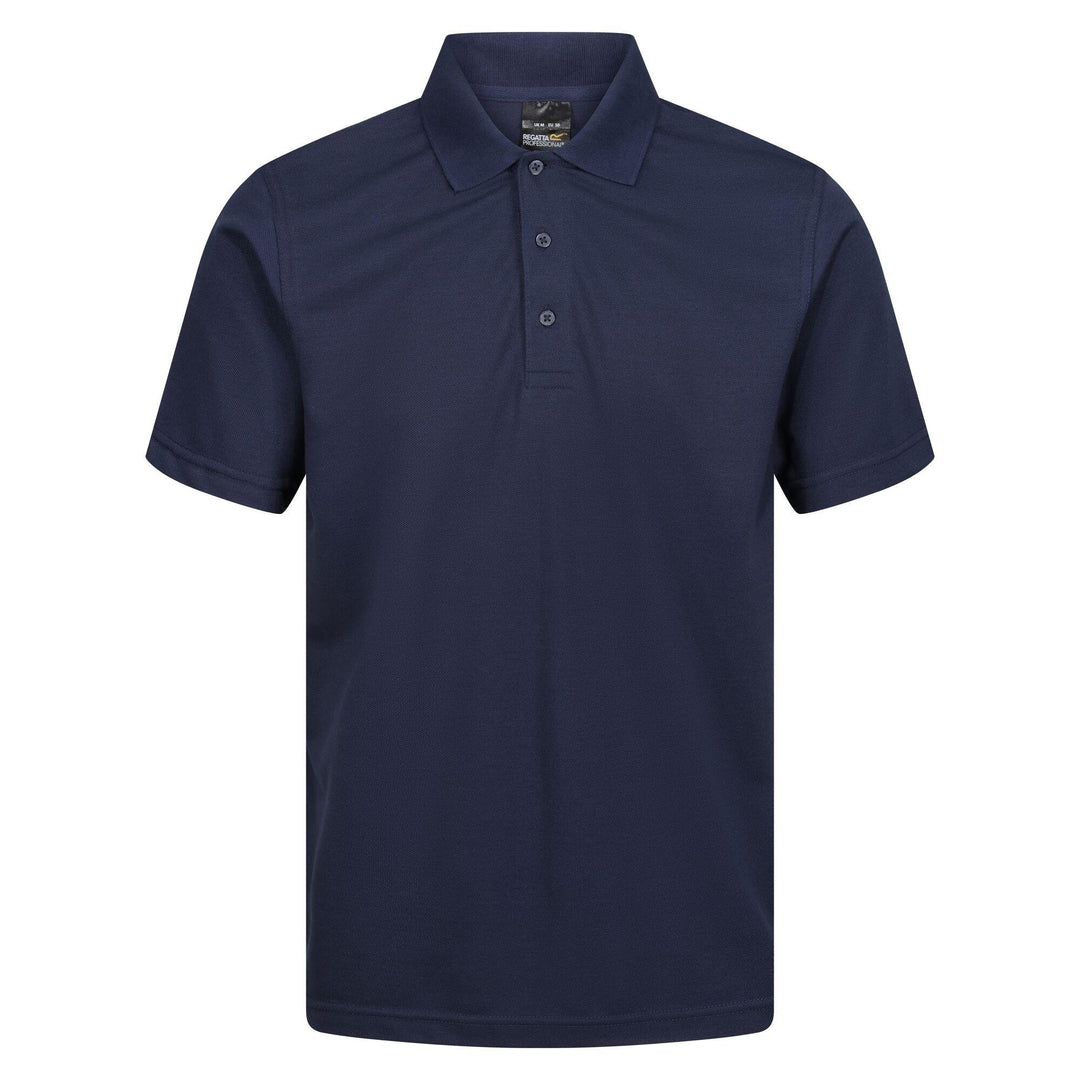 Regatta Professional Pro 65/35 Short Sleeve Polo Shirt Navy 1#colour_navy