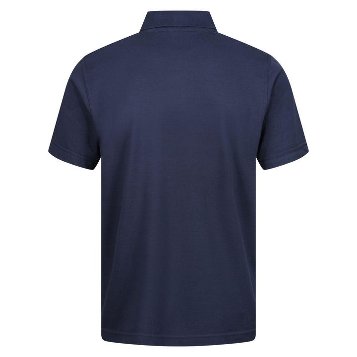 Regatta Professional Pro 65/35 Short Sleeve Polo Shirt Navy 2#colour_navy