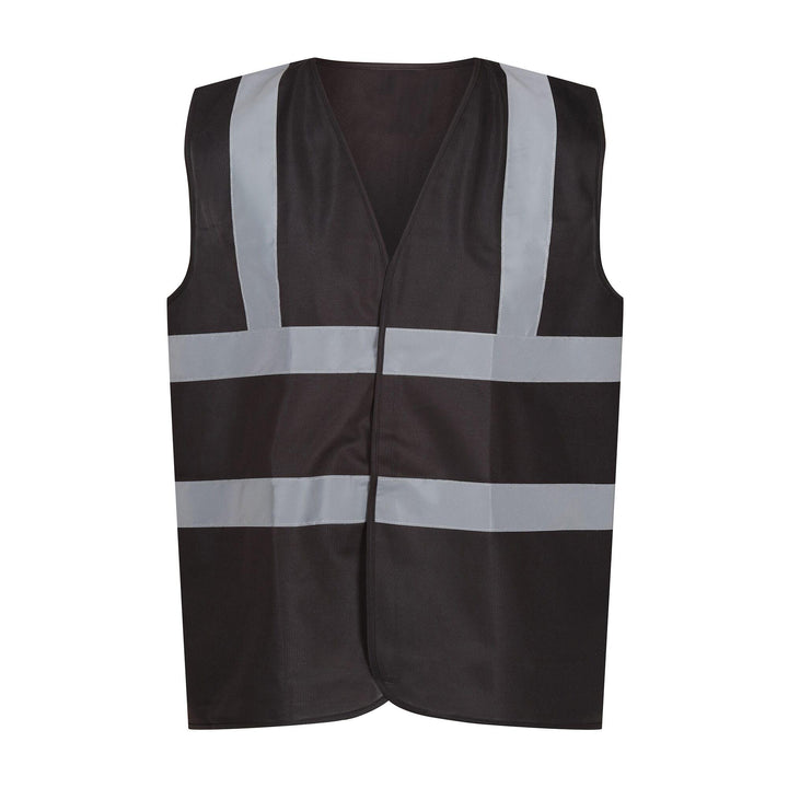 Regatta Professional Pro Identity Reflective Vest Classic Blk 1#colour_classic-blk