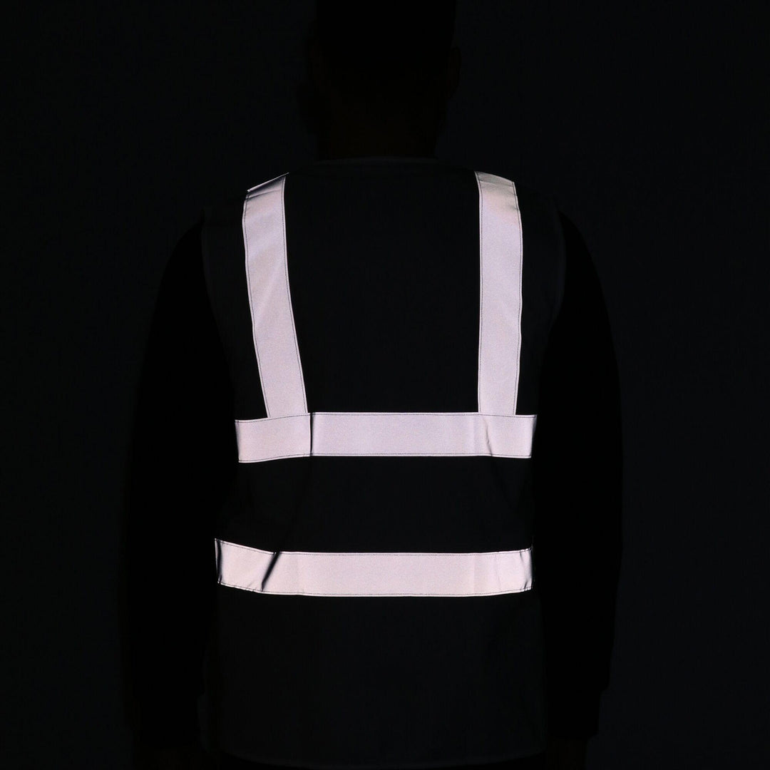 Regatta Professional Pro Identity Reflective Vest Navy Model 6#colour_navy