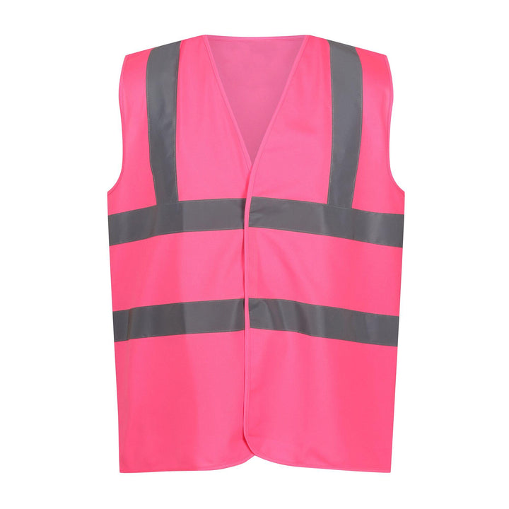 Regatta Professional Pro Identity Reflective Vest Pink 1#colour_pink