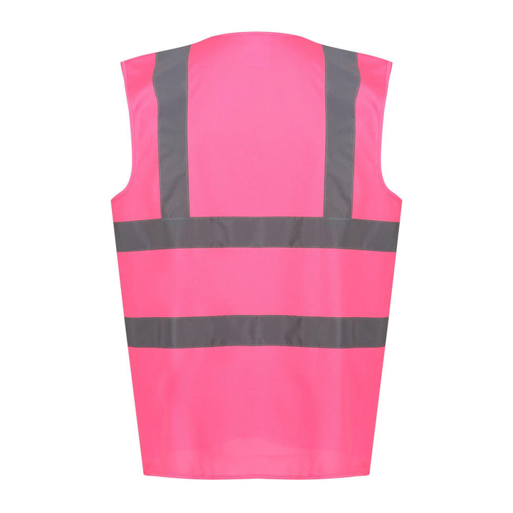 Regatta Professional Pro Identity Reflective Vest Pink 2#colour_pink