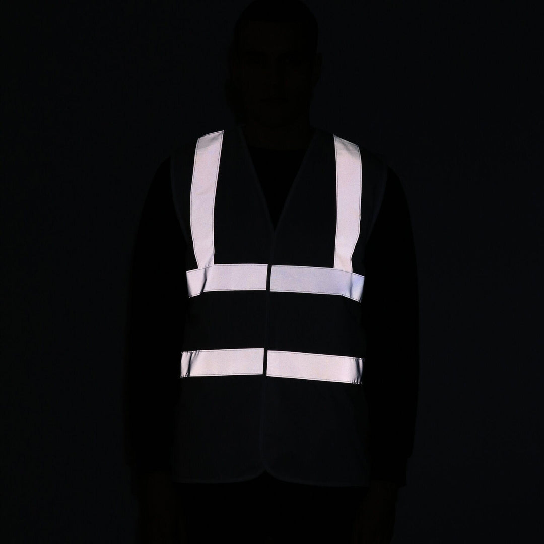 Regatta Professional Pro Identity Reflective Vest Pink Model 5#colour_pink