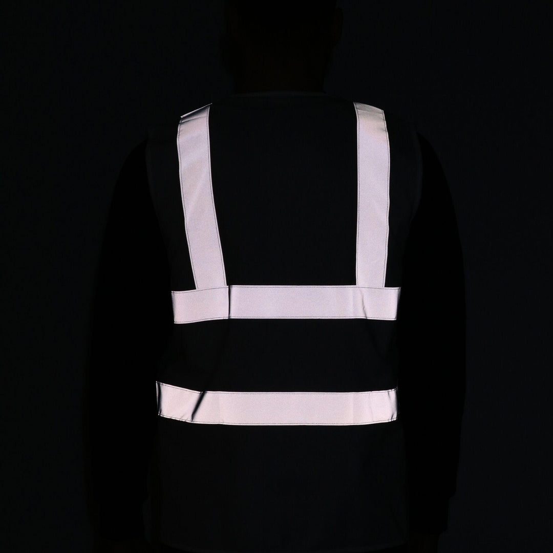 Regatta Professional Pro Identity Reflective Vest Pink Model 6#colour_pink