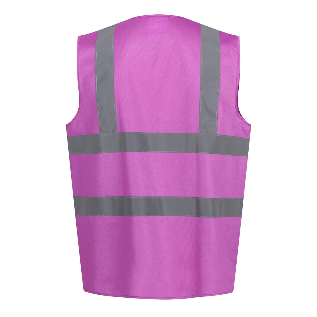 Regatta Professional Pro Identity Reflective Vest Purple 2#colour_purple