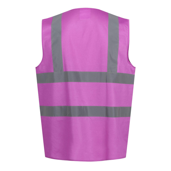 Regatta Professional Pro Identity Reflective Vest Purple 2#colour_purple