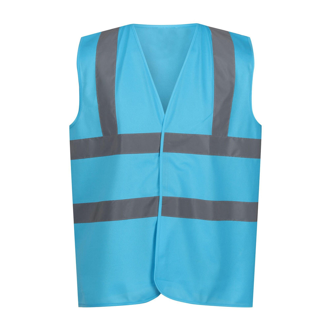 Regatta Professional Pro Identity Reflective Vest Sky Blue 1#colour_sky-blue