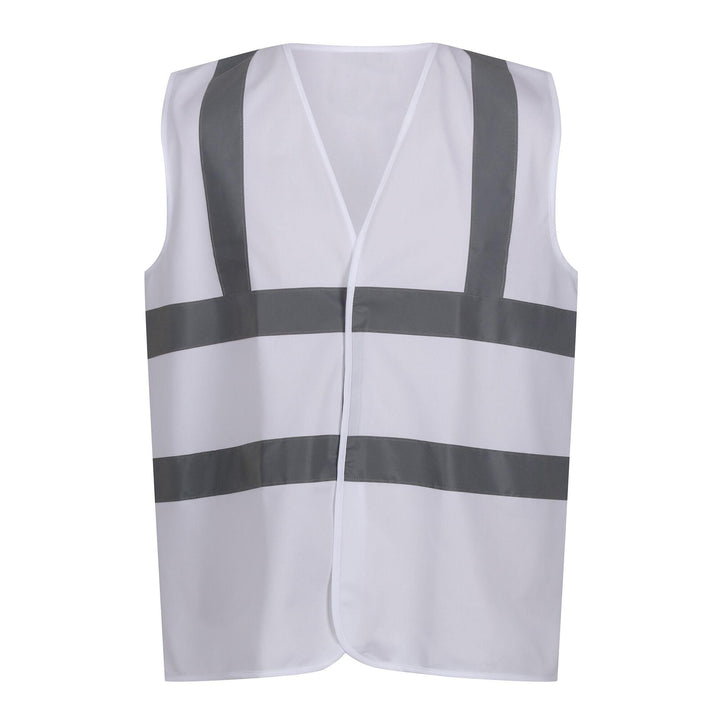 Regatta Professional Pro Identity Reflective Vest White 1#colour_white