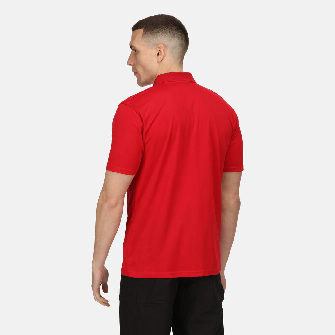 Regatta Professional Pro Moisture-Wicking Polo Shirt Classic Red Model 2#colour_classic-red