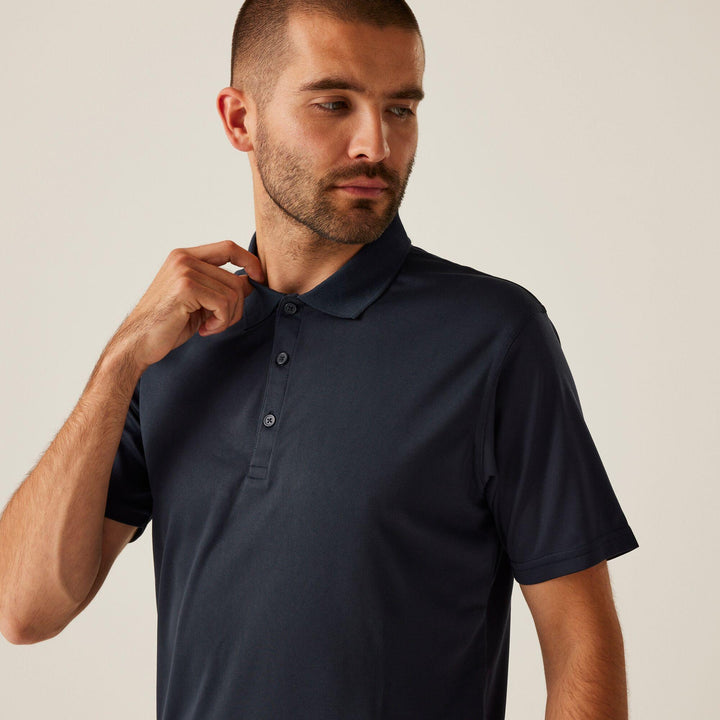 Regatta Professional Pro Moisture-Wicking Polo Shirt Navy Model 4#colour_navy