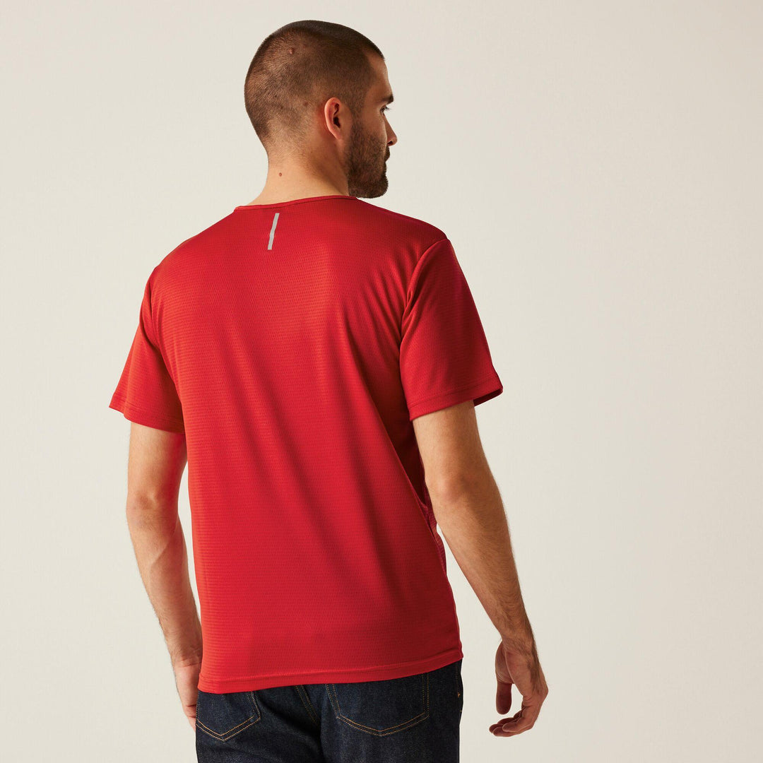 Regatta Professional Pro Moisture-Wicking T-shirt Classic Red Model 2#colour_classic-red