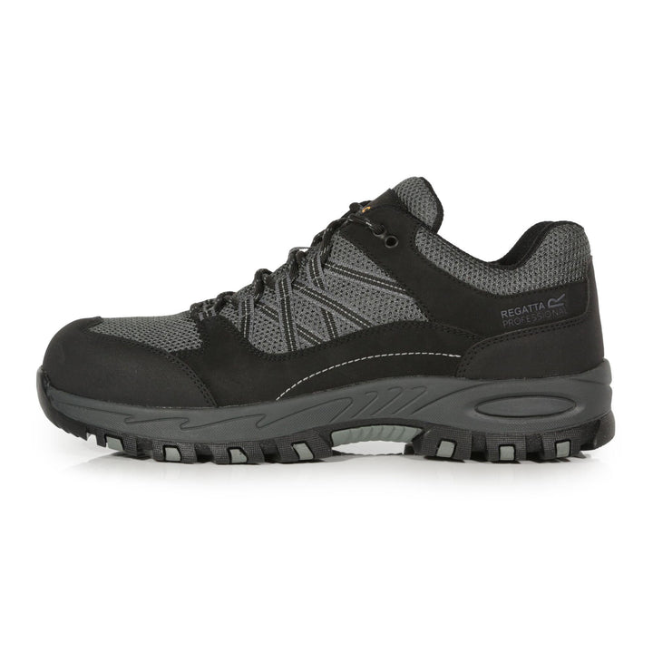 Regatta Professional Sandstone SB Steel Toe Cap Safety Shoes Briar/Black 2#colour_briar-black