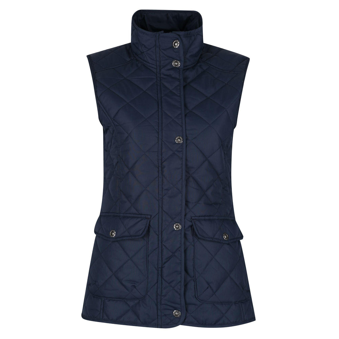 Regatta Professional Tarah Diamond Quilt Bodywarmer Navy 1#colour_navy