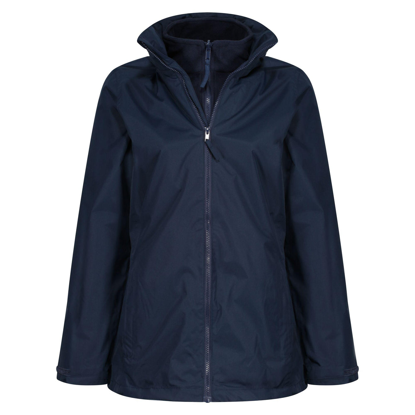 Regatta Professional Womens Classic 3-in-1 Waterproof Jacket Navy 3#colour_navy