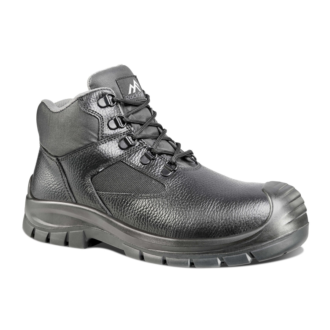 Rock Fall RF807 Don S3 Durable Steel Toe Cap Safety Boots Black 1#colour_black