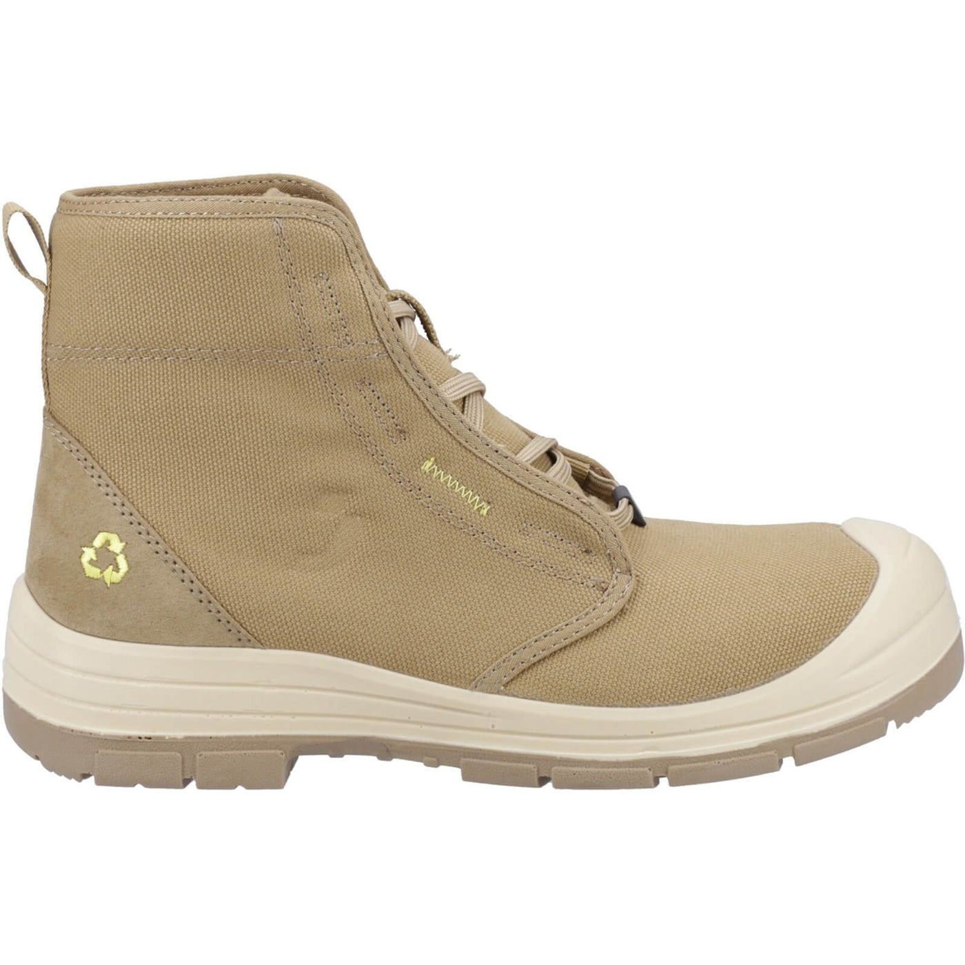 Safety Jogger ECODESERT S1P MID Steel Toe Cap Safety Boots Beige 5#colour_beige