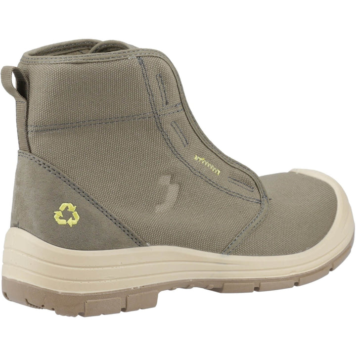 Safety Jogger ECODESERT S1P MID Steel Toe Cap Safety Boots Khaki 2#colour_khaki