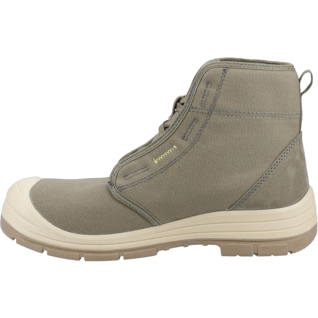 Safety Jogger ECODESERT S1P MID Steel Toe Cap Safety Boots Khaki 4#colour_khaki