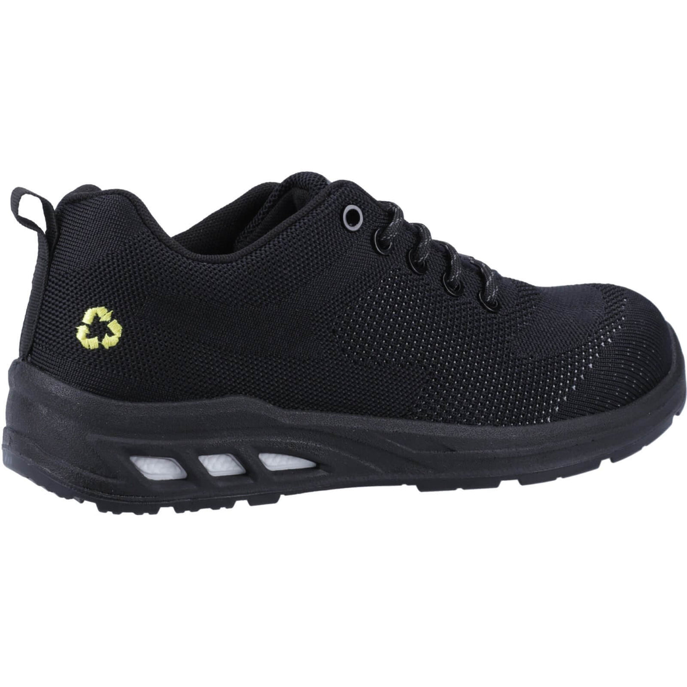Safety Jogger ECOFITZ S1P ESD Safety Shoes Black 2#colour_black