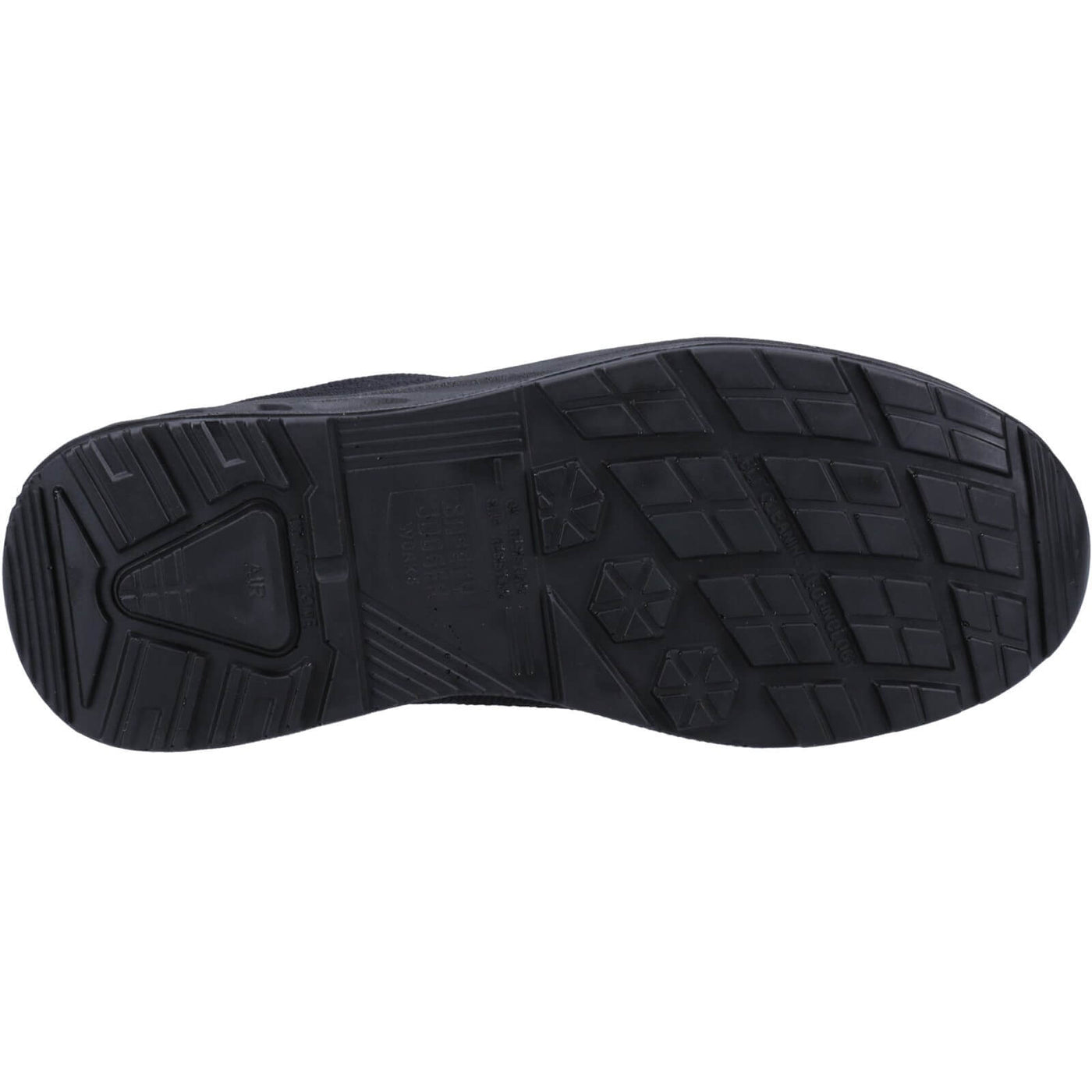 Safety Jogger ECOFITZ S1P ESD Safety Shoes Black 3#colour_black