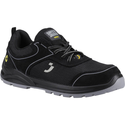 Safety Jogger Eco Cador S1P ESD Safety Shoes Black 1#colour_black