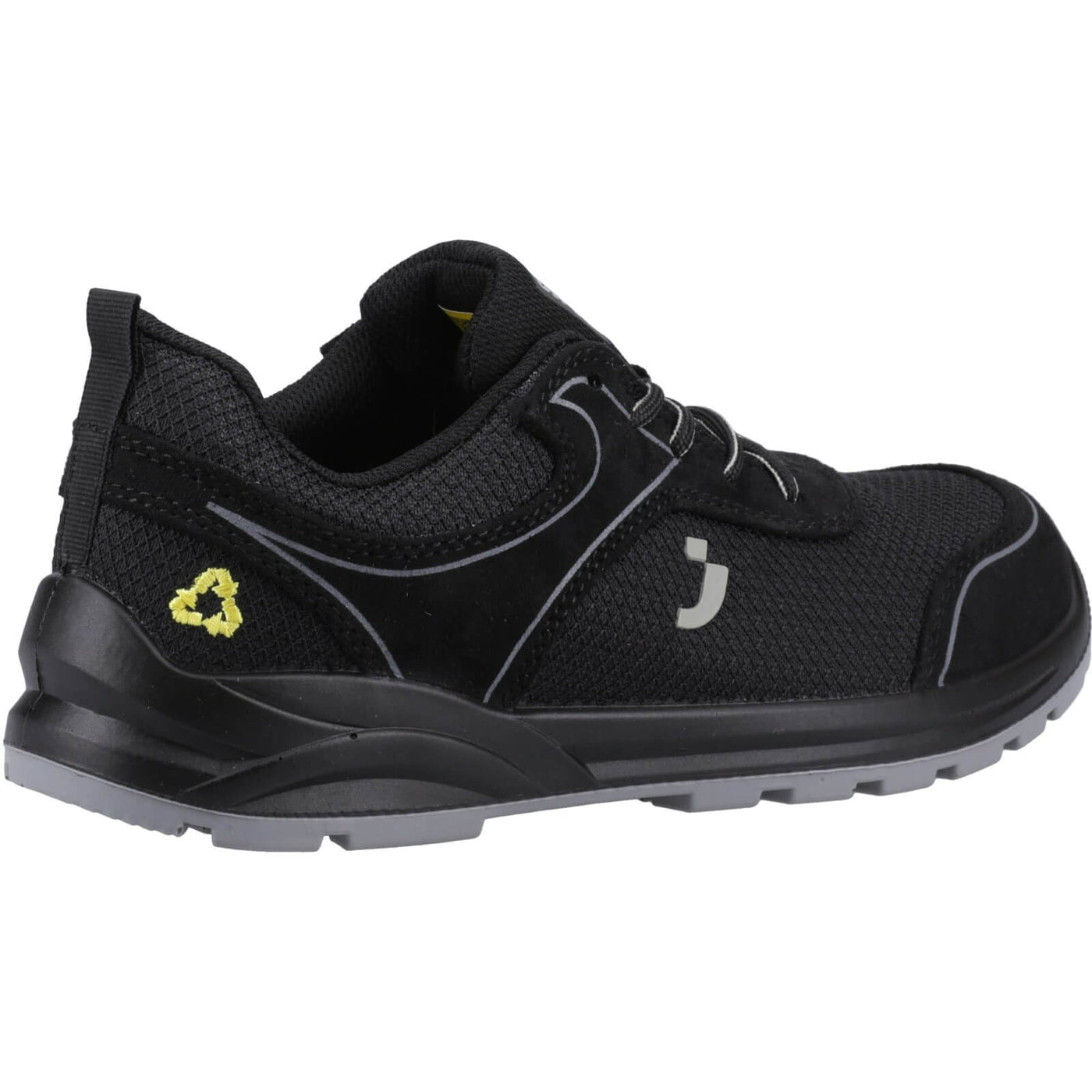 Safety Jogger Eco Cador S1P ESD Safety Shoes Black 2#colour_black