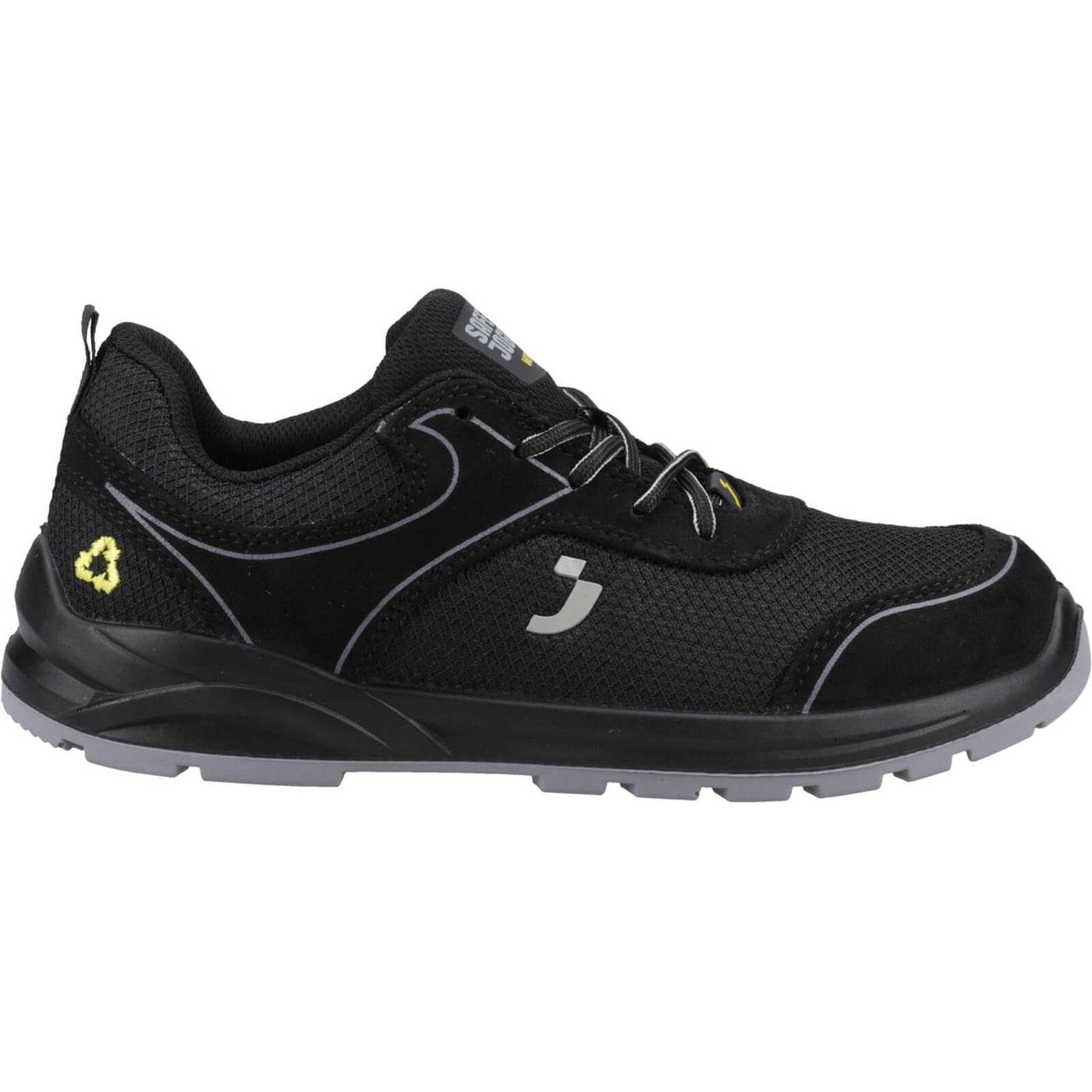 Safety Jogger Eco Cador S1P ESD Safety Shoes Black 5#colour_black