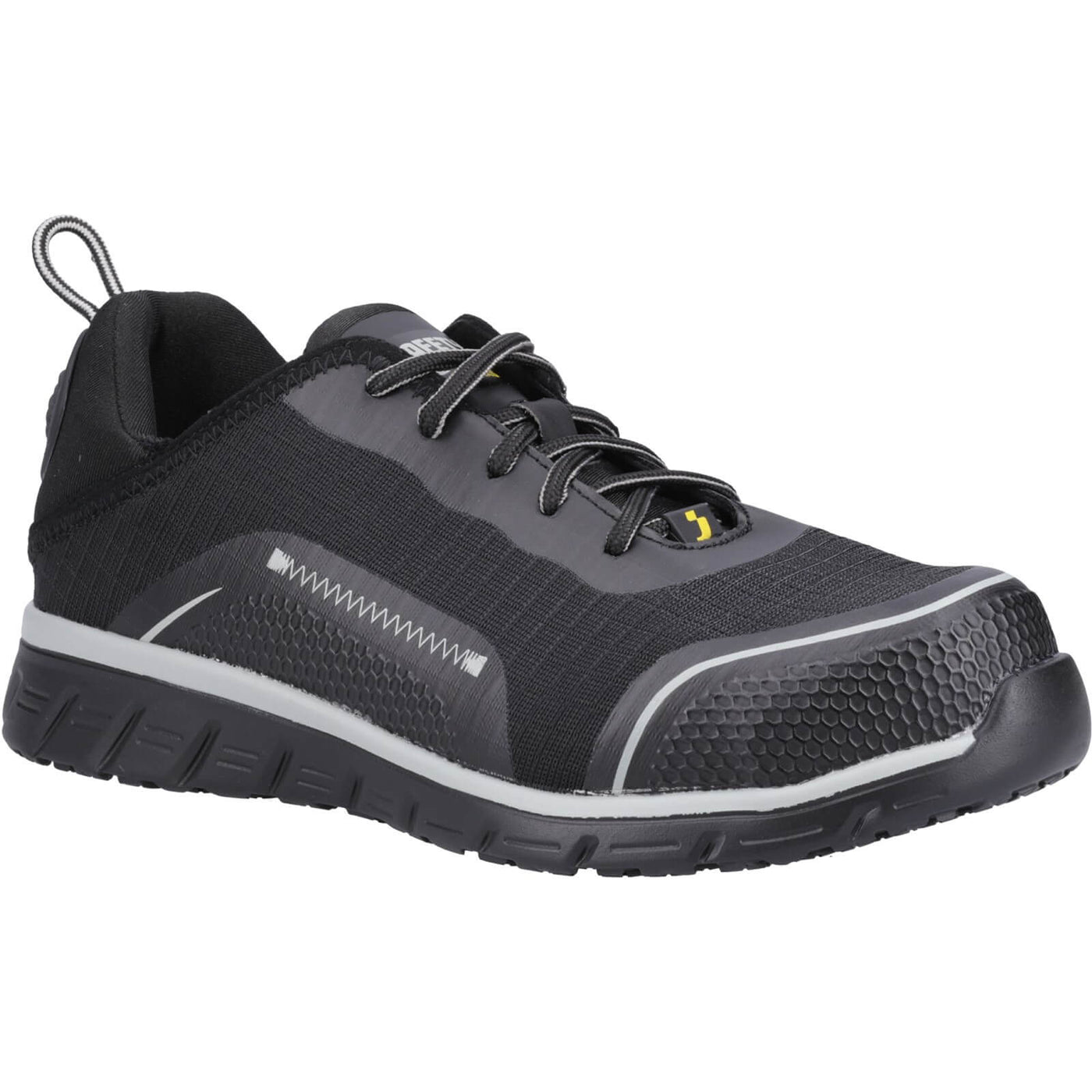 Safety Jogger LIGERO2 S1P LOW Metal Free Safety Trainers Black 1#colour_black