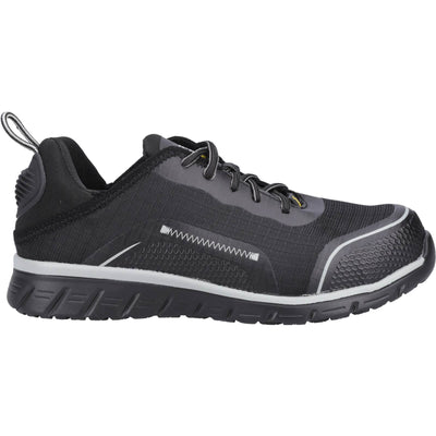 Safety Jogger LIGERO2 S1P LOW Metal Free Safety Trainers Black 4#colour_black