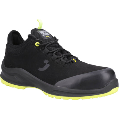 Safety Jogger MODULO S3S LOW Vegan Metal Free ESD Safety Trainers Black 1#colour_black