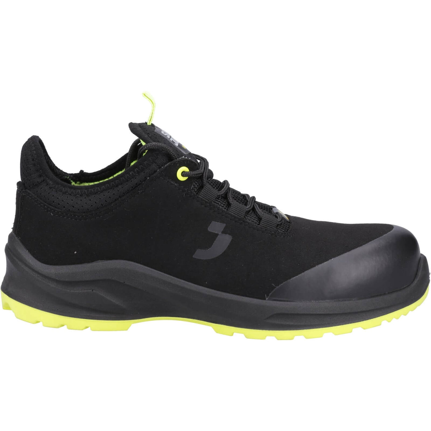 Safety Jogger MODULO S3S LOW Vegan Metal Free ESD Safety Trainers Black 4#colour_black