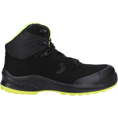 Safety Jogger MODULO S3S MID Vegan Metal Free ESD Safety Boots Black 5#colour_black
