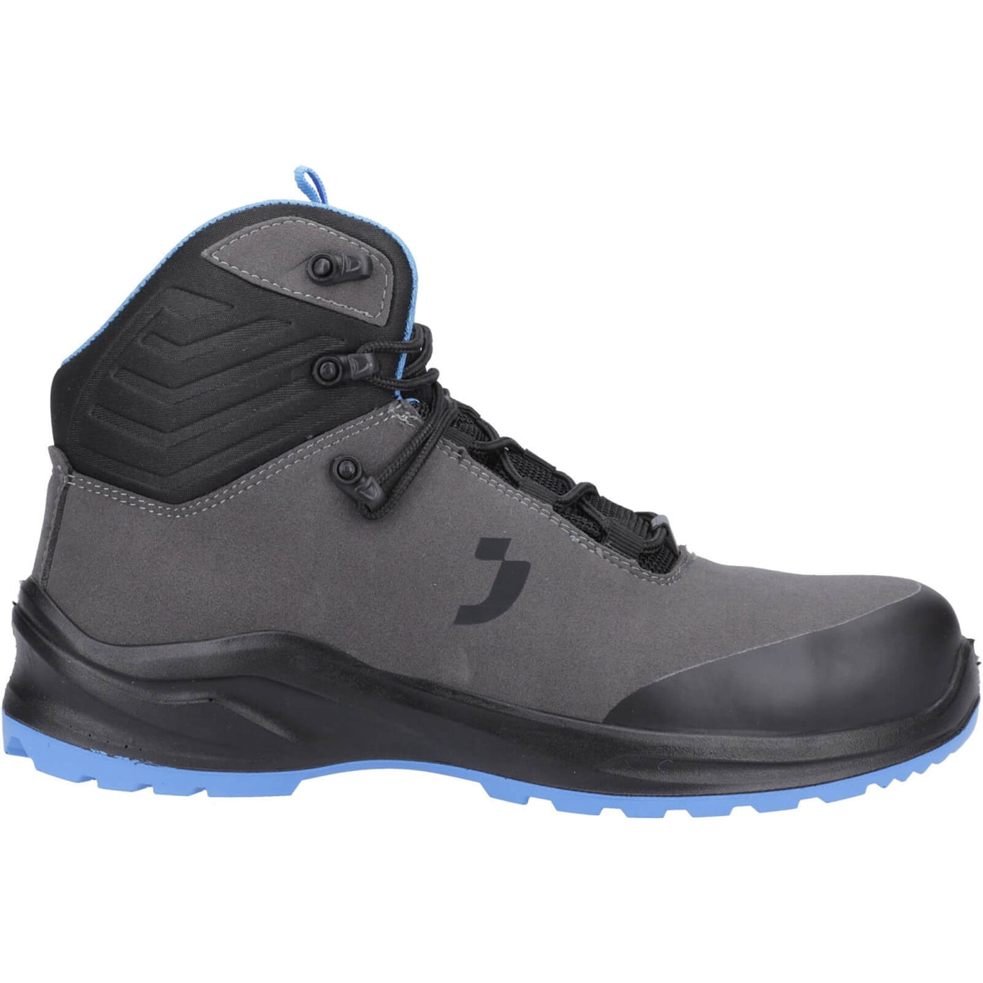 Safety Jogger MODULO S3S MID Vegan Metal Free ESD Safety Boots Grey 5#colour_grey