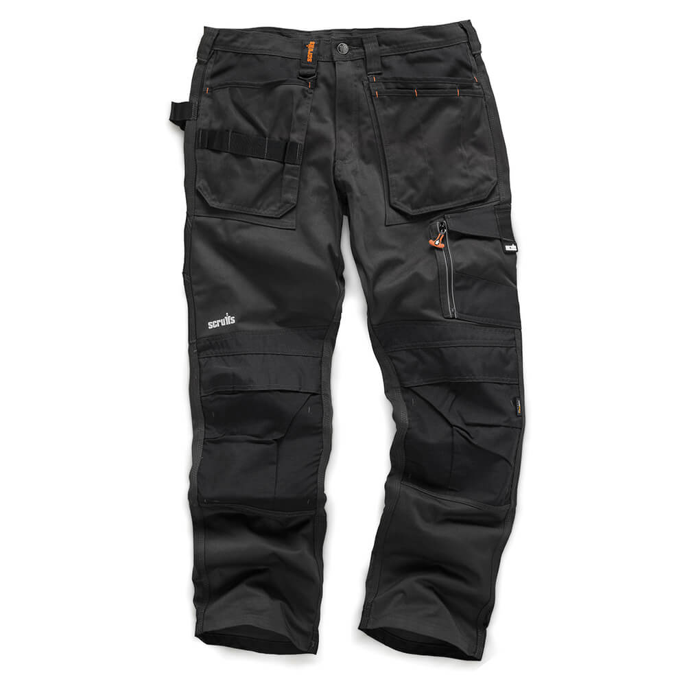 Scruffs 3D Trade Holster Pocket Cargo Trousers Graphite 1#colour_graphite