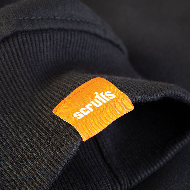 Scruffs Eco Worker Breathable Sweatshirt Black 4#colour_black