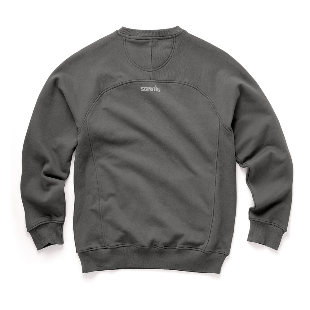 Scruffs Eco Worker Breathable Sweatshirt Graphite 2#colour_graphite