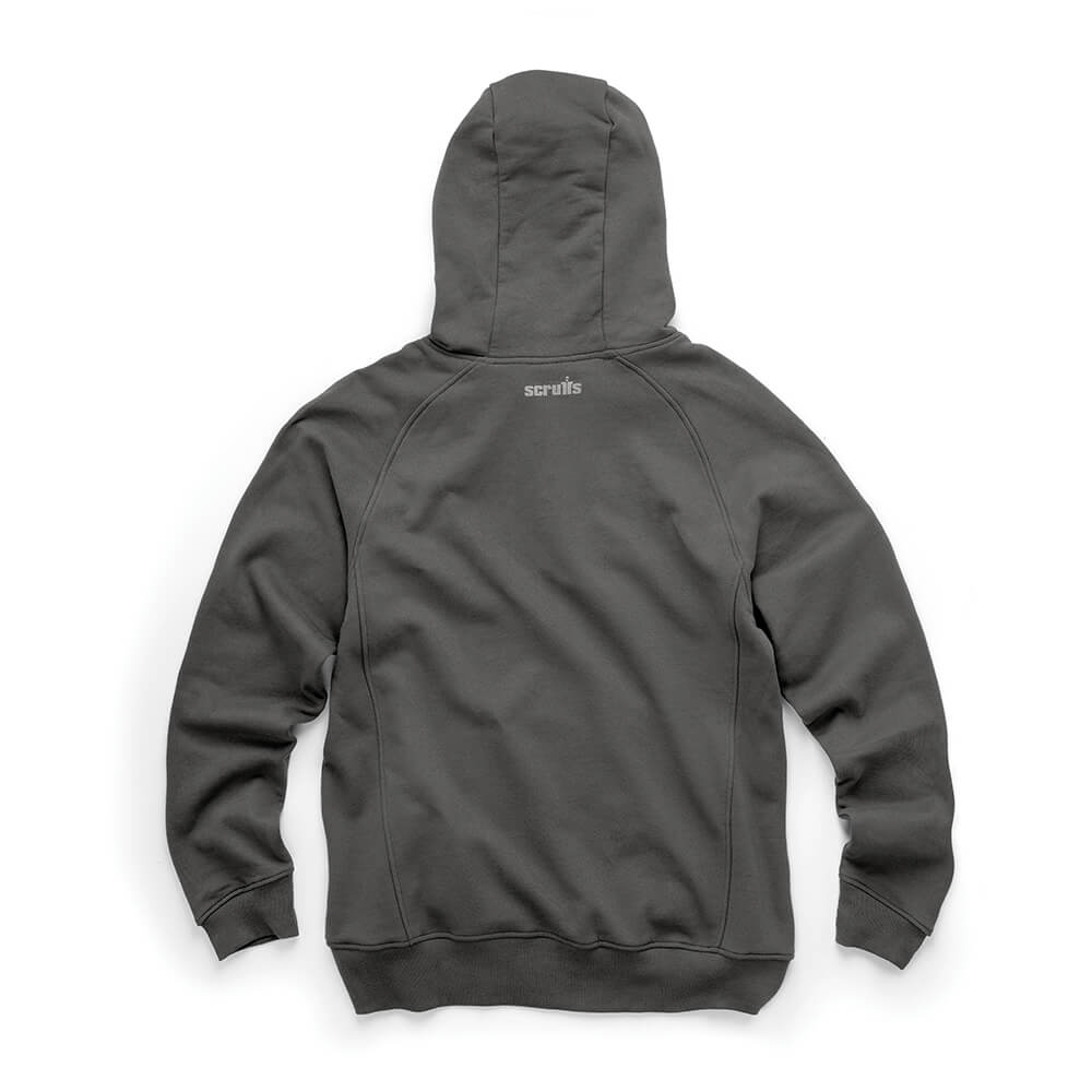 Scruffs Eco Worker Hoodie Graphite 2#colour_graphite