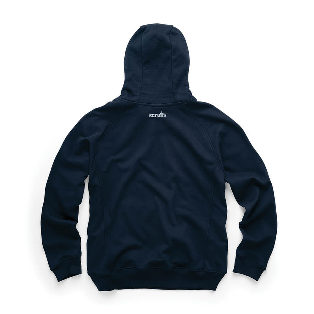 Scruffs Eco Worker Hoodie Navy 2#colour_navy